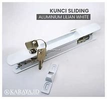 Kunci Pintu Sliding Aluminium 1 Daun